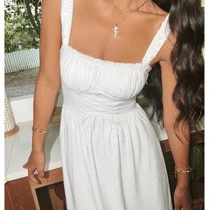 Coastal Cowgirl Corset Long Dress